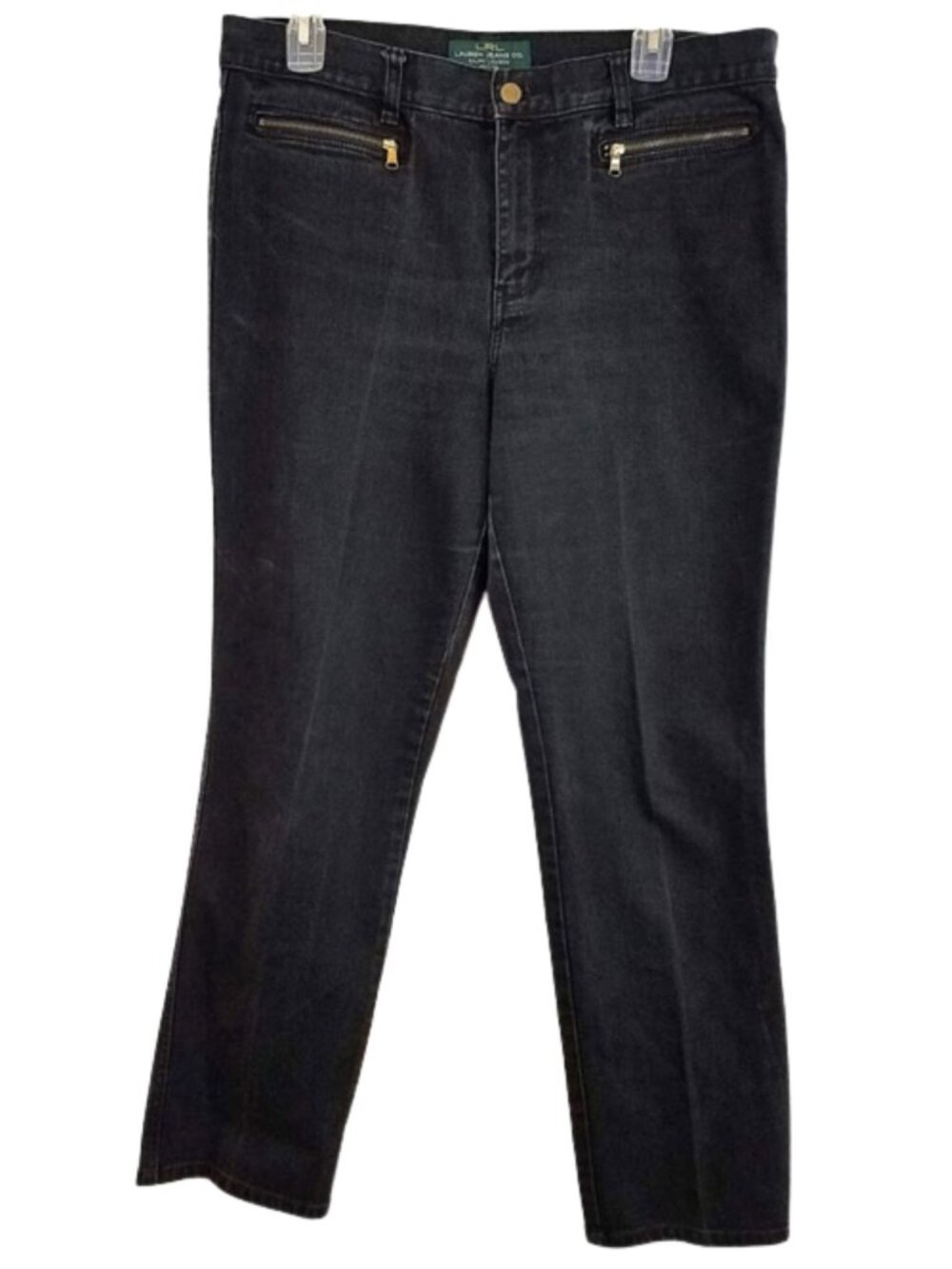 RALPH LAUREN LRL Black Denim Jeans - Women's 12 P